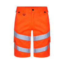 Engel Safety Light Shorts – Slitesterk, Pustende  (6545-319-10-100, HV oransje, 1 Stykk, størrelse-100)
