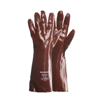 Honeywell PVC HANDSKE, hansker, brune, 12 Par, SGP-5125-100-BRN-10, størrelse 10
