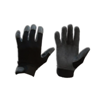 Gloves Pro Arbetshandskar Eco stripe, Hansker, Svart/Grå, 10 Par, SGP-U5400-070-BLK-7, str. 7