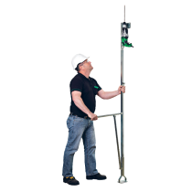 Hikoki HIMLINGSSTATIV 340CM med SIDEHÅNDTAK DV18DBL2, 1 Stykk, SHK-433