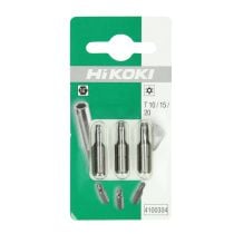 Hikoki 1/4" Hex Bits Set - T8, T10, T15, T20, T25, T30, T40 - 25mm Length, 1 Boks, SHK-542