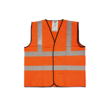 Jackson Safety Hi-Vis Tricot sikkerhetsvest - 100 % polyester - 120gsm - oransje, 50 stykker, SJS-10210