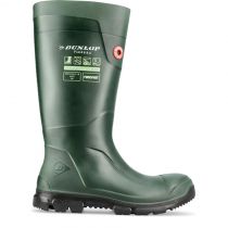 Dunlop Purofort FieldPro Sikkerhetsstøvler, S5, SRC, Grønn, 1 Par, SIK-620033-Grønn