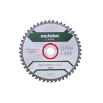 Metabo Sagblad precision cut wood - classic, 254x30, Z48 WZ 5°neg., 1 Stykke, SME-628061000