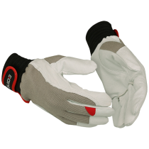 Guide Arbeidshanske – Praktisk og komfortabel (223520909, Grå/Hvit, 12 Par, størrelse-7)