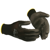 Guide Arbeidshanske – Høy komfort, ekstra smidighet (223530841, Svart, 12 Par, størrelse-6)