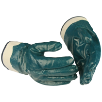 Guide Arbeidshanske – Høy slitestyrke, komfortabel passform (223534009, Mørk grønn, 12 Par, størrelse-10)