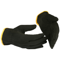 Guide Arbeidshanske – Veldig Tynn, Fleksibel (223534975, Svart, 12 Par, størrelse-6)