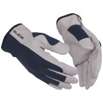 Guide Arbeidshanske – Fleksibel og komfortabel (223546583, Hvit/Svart, 12 Par, størrelse-7)