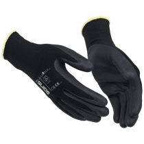 Guide Tynn Arbeidshanske – God Pusteevne, Høy Fingerfølelse (223546602, Svart, 12 Par, størrelse-6)