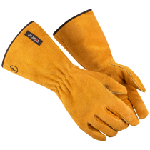 Guide Sveisehanske – Høy varmebeskyttelse, Gul, 6 Par, størrelser 8–12, SSK-302