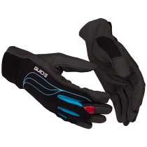 Guide Arbeidshanske – Slitesterk, fleksibel (223604481, Svart, 3 Par, størrelse-6)