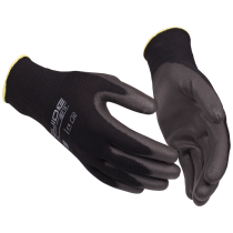 Guide Arbeidshanske 589 – Berøringsskjermkompatibel (223604914, Svart/Grå, 12 Par, størrelse-8)