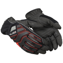 Guide Arbeidshanske – Slitesterk, komfortabel, 3 Par, Svart, størrelse 7–12, SSK-385