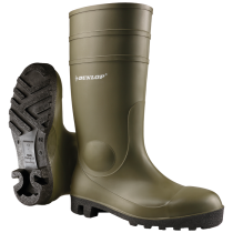 Dunlop Protomastor Vernestøvel – Grønn, 1 Par, SSK-711