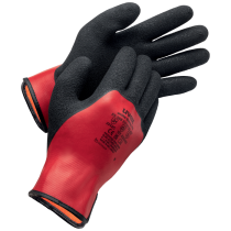 Uvex Unilite Thermo FC Hansker – Vanntett, fleksibel (Svart/Rød, 1 Par, Størrelse 7–11), SSK-031