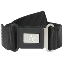 Texstar Stretchbelte – Komfortabelt, Svart, 1 Stykk, SSK-713