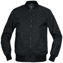 Texstar Bomberjakke – Lett, Vannavvisende, Svart (XS–2XL), SSK-301
