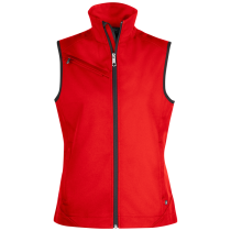 Texstar Softshellvest – Varm, moderne design (Farger: Rød, Marineblå, Svart; Størrelser: XS–2XL), SSK-086