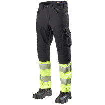 L.Brador Hi-Vis Bukse – Slitesterk, Komfortabel (Gul), SSK-717