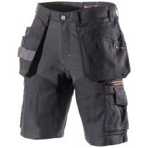 L.Brador Arbeidsshorts – Mekanisk Stretch, Slitesterk – Svart (Størrelse 44–60), SSK-405