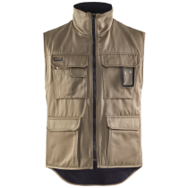 Blåkläder Vester – Varmfôret, Vindtett ( 811452234, Khaki, 1 Stykk, størrelse-S )