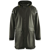 Blåkläder Regnjakke – Vanntett, vindtett ( 811457472, Grønn, 1 Stykk, størrelse-XL )