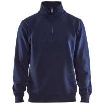 Blåkläder Sweatshirt – Komfortabel og Slitesterk ( 811478791, Marine, 1 Stykk, størrelse-XS )