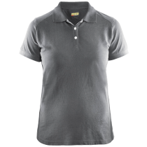 Blaklader Piké – Innsvinget Midje, Korte Ermer ( 811498942, Grå, Dame, 1 Stykk, størrelse- 3XL)