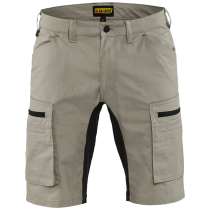 Blåkläder Shorts – Stretchpaneler, D-ring ( 811500176, Brun/Svart, 1 Stykk, størrelse-C50 )