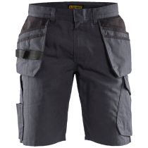 Blåkläder Shorts – Funksjonelle og slitesterke ( 811506818, Grå/Svart, 1 Stykk, størrelse-44 )
