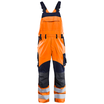 Blaklader Selebukse – Flammehemmende, høy slitestyrke (Oransje/Marine, Størrelser 46-64, D96-D124), 1 Stykk, SSK-B254