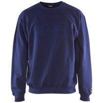Blåkläder Flammehemmende Sweatshirt – Høy Slitestyrke (Marine og Svart, Størrelser XS-6XL), 1 Stykk, SSK-B657
