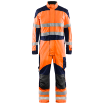 Blaklader Kjeledress – Flammebeskyttelse, høy slitestyrke (Oransje/Marine, størrelser 46-64), 1 Stykk, SSK-B154