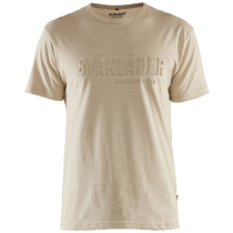 Blaklader T-skjorte – Komfortabel, 3D-trykk ( 811514578, Beige, 1 Stykk, størrelse-XXL )