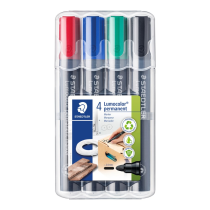 STAEDTLER Lumocolor permanente tusjer - 2,0 mm, assorterte farger, SDC-513
