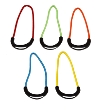 Tracker Bow Zip – Tilpasset Logo Farge  (5-BOWZIP/06, rød, 1 Stykk, størrelse-ONE SIZE)