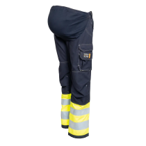 Tranemo Flammehemmende Gravidbukse - Gul/Marine, 1 Stykk, STN-589981