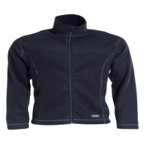 Tranemo Flammehemmende Fleecejakke – Metallfri, PFAS-fri (59808903-XS, Marineblå, 1 Stykk, størrelse-XS)