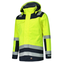 Tricorp Hood Multi-Standard Parka Bicolor, FluoryellowInk, 1 Stykk, SUT-403009-FluoryellowInk-3XL, størrelse 3XL