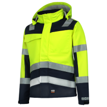 Tricorp Hood Multi-Standard Softshell Bicolor, FluoryellowInk, 1 Stykk, SUT-403011-FluoryellowInk-3XL, størrelse 3XL