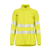 Tranemo Hi-Vis Dameskjorte, Gul, 1 Stykk, STN-509391
