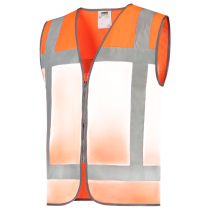 Tricorp RWS Sikkerhetsjakke med glidelås, Fluororange, 1 Stykk, SUT-453019-Fluororange-3XL-4XL, størrelse 3XL-4XL