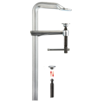 Bessey Stål Skruklemme med Tommy Bar - Varierende Lengder, SOH-B005