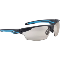 Bolle Sikkerhet Brun Lens Platinum Hard Coat og Anti-tåkebelegg Vernebriller, svart/blå, SBS-TRYOCSP