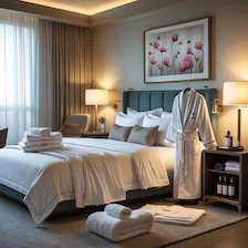 Hotellrom Nødvendigheter
