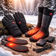 Oppvarmet bekledning og tilbehør