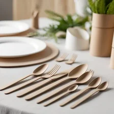 Biologisk nedbrytbart bestikk