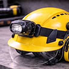 Hjelmmonterte hodelykter