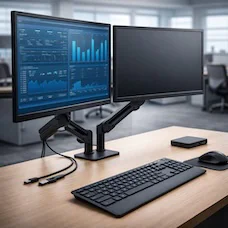 Skjermer og montering